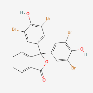 molecular formula C20H10Br4O4 B1204405 Tetrabromophenolphthalein CAS No. 76-62-0