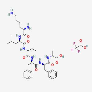 D-Lys-D-Leu-D-Val-D-Phe-D-Phe-D-Ala trifluoroacetate salt