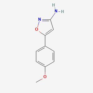 5-(4-Methoxyphenyl)isoxazol-3-amine