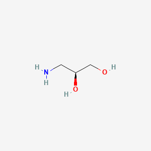molecular formula C3H9NO2 B1204464 (S)-3-Amino-1,2-propanediol CAS No. 61278-21-5