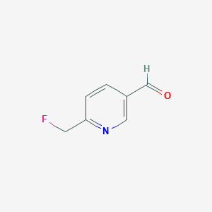 6-(Fluoromethyl)nicotinaldehyde