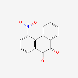 9,10-Phenanthrenedione, 4-nitro-