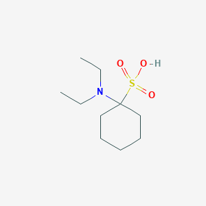 Cyclohexanesulfonic acid, 1-(diethylamino)-