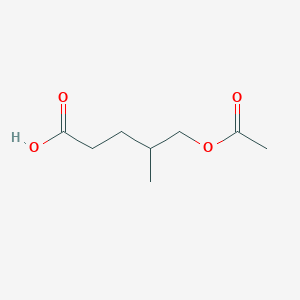 5-Acetoxy-4-methylpentanoic acid