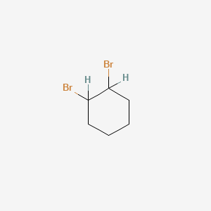 molecular formula C6H10Br2 B1204518 1,2-二溴环己烷 CAS No. 5401-62-7