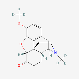 Hydrocodone-D6; (5a)-4,5-Epoxy-3-(methoxy-d3)-17-(methyl-d3)morphinan-6-one