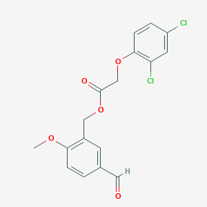 5-Formyl-2-methoxybenzyl (2,4-dichlorophenoxy)acetate