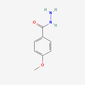molecular formula C8H10N2O2 B1204538 4-甲氧基苯甲酰肼 CAS No. 3290-99-1