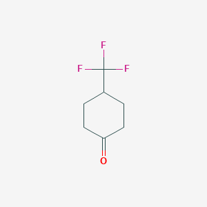 molecular formula C7H9F3O B120454 4-(Trifluoromethyl)cyclohexanone CAS No. 75091-99-5