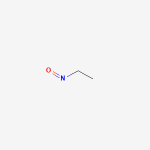 molecular formula C2H5NO B1204541 亚硝基乙烷 CAS No. 925-91-7