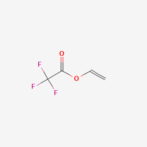 molecular formula C4H3F3O2 B1204542 Vinyl trifluoroacetate CAS No. 433-28-3