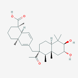 molecular formula C30H46O5 B1204547 锗类 