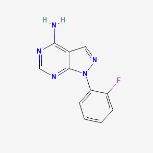 1-(2-Fluorophenyl)-1H-pyrazolo[3,4-d]pyrimidin-4-amine