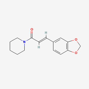 molecular formula C15H17NO3 B1204553 依匹西米 CAS No. 82857-82-7