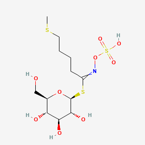 molecular formula C12H23NO9S3 B1204559 Glucoerucin CAS No. 21973-56-8