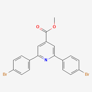 Methyl 2,6-bis(4-bromophenyl)pyridine-4-carboxylate