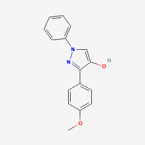 3-(4-Methoxyphenyl)-1-phenyl-1H-pyrazol-4-ol