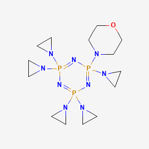 B1204584 Fotretamine CAS No. 12712-32-2