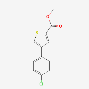 Methyl 4-(4-chlorophenyl)thiophene-2-carboxylate