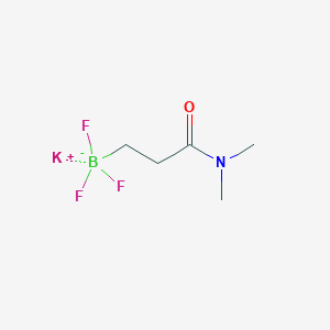 potassium;[3-(dimethylamino)-3-oxopropyl]-trifluoroboranuide