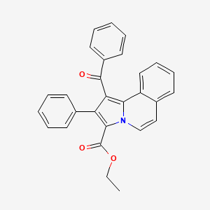 Ethyl 1-benzoyl-2-phenylpyrrolo[2,1-a]isoquinoline-3-carboxylate