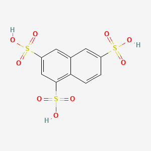 B1204614 Naphthalene-1,3,6-trisulfonic acid CAS No. 86-66-8