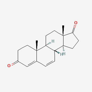 molecular formula C19H24O2 B1204644 雄甾-4,6-二烯-3,17-二酮 CAS No. 633-34-1