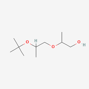 molecular formula C10H22O3 B12046444 2-(2-tert-Butoxypropoxy)propan-1-ol CAS No. 93981-04-5