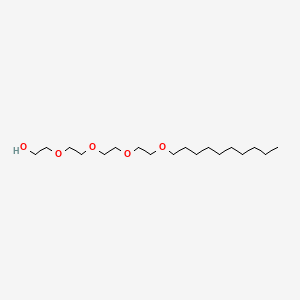 B1204670 3,6,9,12-Tetraoxadocosan-1-ol CAS No. 5703-94-6