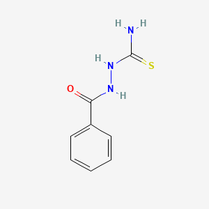 B1204671 2-Benzoylhydrazinecarbothioamide CAS No. 5351-66-6