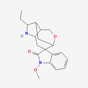 molecular formula C19H24N2O3 B1204677 格尔西定 CAS No. 7096-96-0
