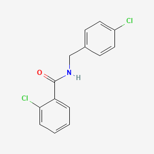 2-chloro-N-(4-chlorobenzyl)benzamide