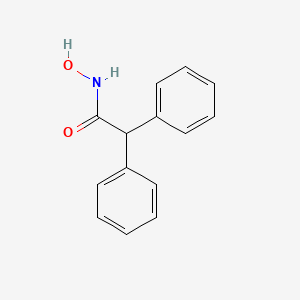 molecular formula C14H13NO2 B1204683 N-hydroxy-2,2-diphenylacetamide CAS No. 4099-51-8