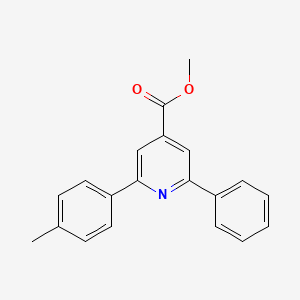 Methyl 2-phenyl-6-p-tolylpyridine-4-carboxylate