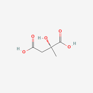 molecular formula C5H8O5 B1204685 D-Citramalic acid CAS No. 6236-10-8