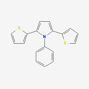 1-Phenyl-2,5-di(2-thienyl)-1H-pyrrole