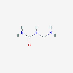 molecular formula C2H7N3O B1204690 N-(Aminomethyl)urea 