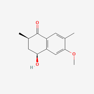 molecular formula C13H16O3 B1204696 佛洛索醇 CAS No. 112936-00-2