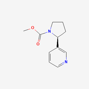 B1204720 N'-Carbomethoxynornicotine CAS No. 56078-08-1