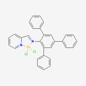 dichloroiron;1-pyridin-2-yl-N-(2,4,6-triphenylphenyl)methanimine