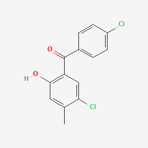 (5-Chloro-2-hydroxy-4-methylphenyl) (4-chlorophenyl) ketone