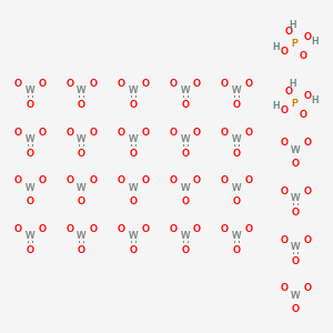 molecular formula H6O80P2W24 B12047471 phosphoric acid;trioxotungsten 