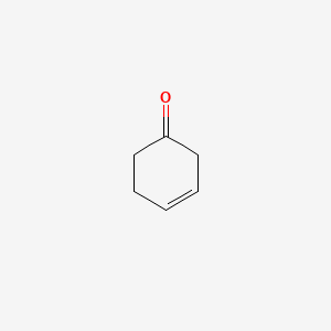 molecular formula C6H8O B1204788 Cyclohex-3-en-1-one CAS No. 4096-34-8