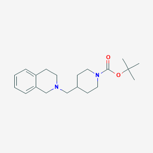 tert-butyl 4-((3,4-dihydroisoquinolin-2(1H)-yl)methyl)piperidine-1-carboxylate