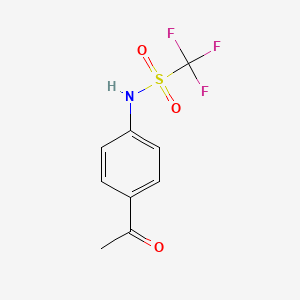 N-(4-acetylphenyl)-trifluoromethylsulfonamide