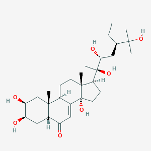 molecular formula C29H48O7 B012048 马基甾酮 C CAS No. 19974-41-5