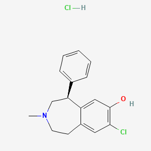 (S)-8-Chloro-3-methyl-5-phenyl-2,3,4,5-tetrahydro-1H-benzo[d]azepin-7-ol hydrochloride