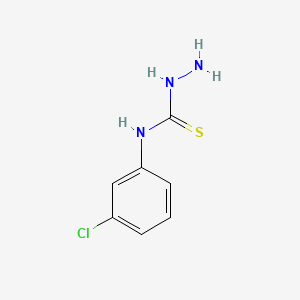 B1204813 N-(3-chlorophenyl)hydrazinecarbothioamide CAS No. 42135-76-2