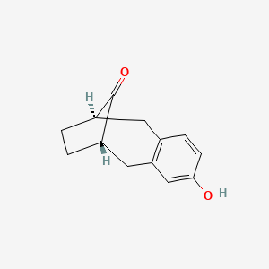 5-Hydroxy-tricyclo[8.2.1.03,8]trideca-3(8),4,6-trien-13-one