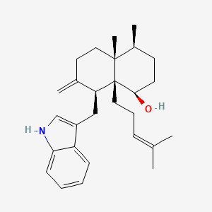 molecular formula C28H39NO B1204822 Nominine CAS No. 120991-21-1